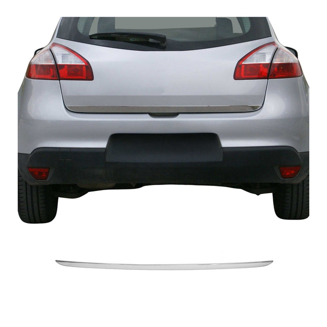Kofferraumleiste Heckleiste für Renault Megane 2008-2016 Untere Chrom Edelstahl
