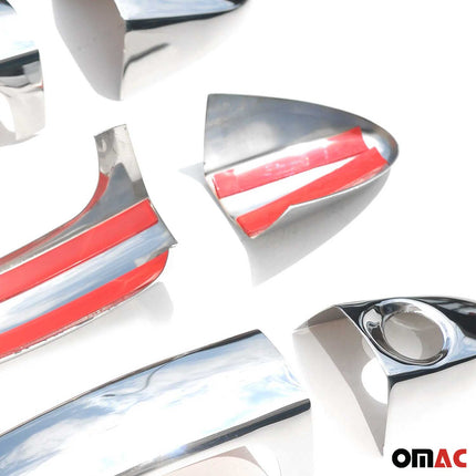 Chrom Türgriff Blende für Ford B-Max 2012-2019 Edelstahl 8tlg