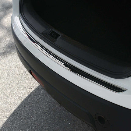 Chrom Satz Ladekantenschutz Einstiegsleisten für Nissan Qashqai +2 2008-14 5tlg