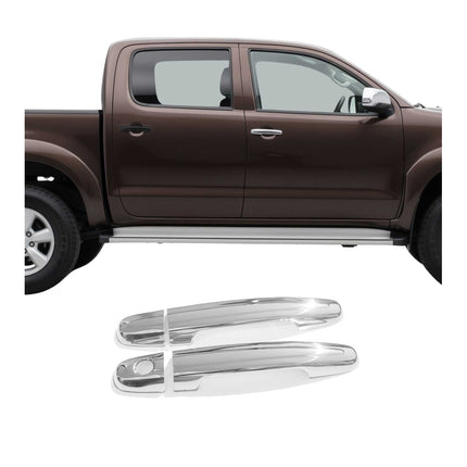 Chrom Türgriff Blende für Toyota Hilux VII 2005-2015 Edelstahl 4tlg