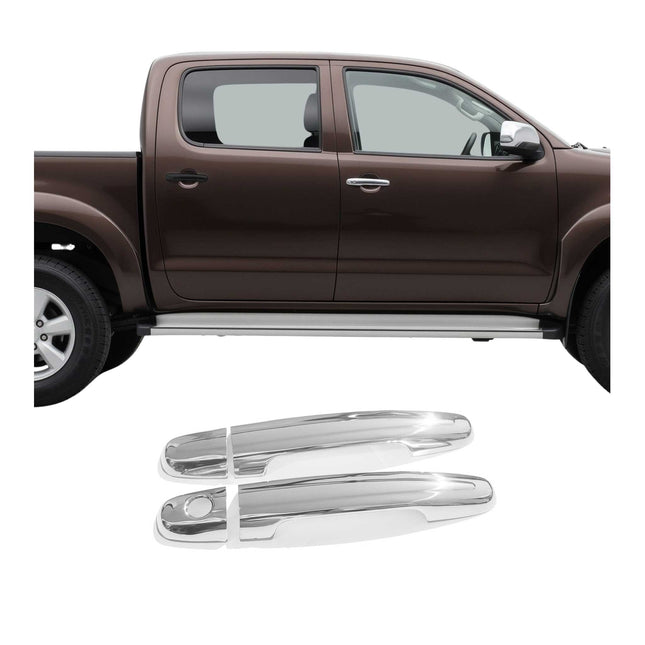 Chrom Türgriff Blende für Toyota Hilux 2005-2015 2-Tür Edelstahl 4tlg