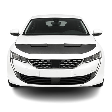 Haubenbra Steinschlagschutz Bonnet Bra für Peugeot 508 2018-2025 Carbon Halb