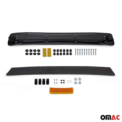 Sonnenblende Motorhaube Deflektor Set für Ford Transit 2000-2006 Acryl 2tlg