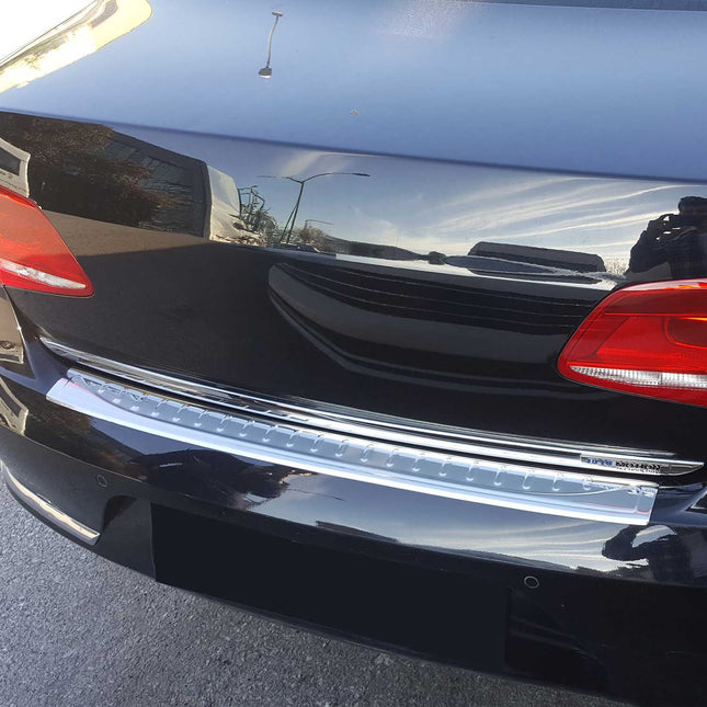 Ladekantenschutz für VW Passat B7 B8 Stufenheck 2010-19 Pre-FL Edelstahl Chrom