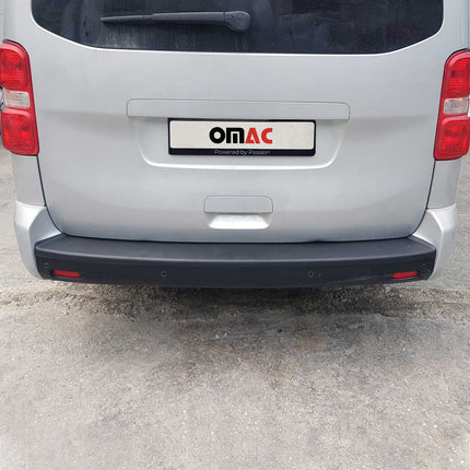 Ladekantenschutz Stoßstangenschutz für Opel Vivaro 2019-2023 Matt Schwarz ABS L3