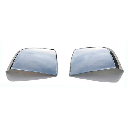 Spiegelkappen Spiegelabdeckung für Opel Combo D 2012-2019 Chrom ABS Silber 2tlg