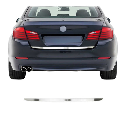 Kofferraumleiste Heckklappe Leiste für BMW 5er F10 2010-2017 Chrom Gebürstet