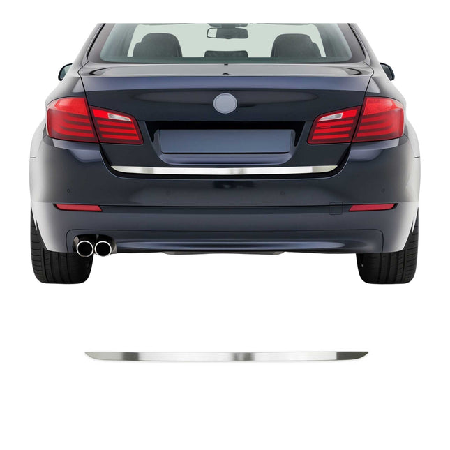 Kofferraumleiste Heckklappe Leiste für BMW 5er F10 2010-2017 Chrom Gebürstet