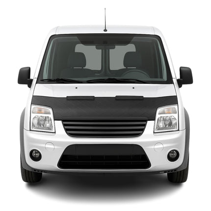 Haubenbra Steinschlagschutz Bonnet Bra für Ford Connect 2002-2014 Schwarz Halb