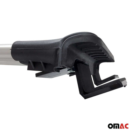Dachträger Grundtäger für Dacia Duster mk1 2010-2014 Pre-FL 75kg Alu Silber 2x