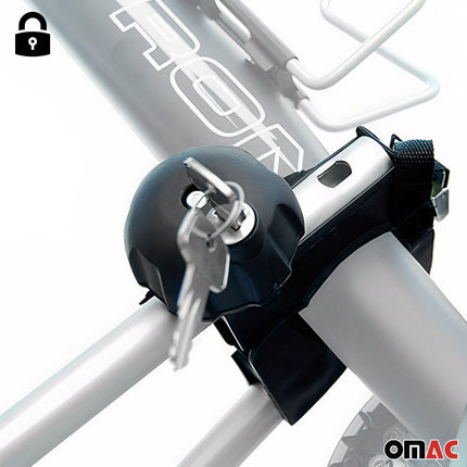 Fahrradträger Dachfahrradträger bis 15kg Fahrradhalter Aluminium Fahrräder 2tlg