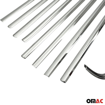 Fensterleisten Zierleisten für VW Caddy 2003-2015 Edelstahl Chrom 12tlg