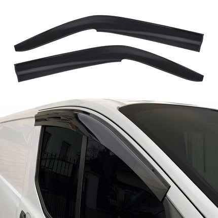 2x Windabweiser Regenabweiser für VW T6 T6.1 alle 2015-2022 Dunkel Acryl