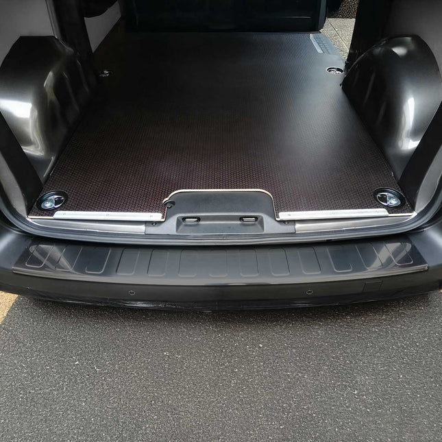 Ladekantenschutz Stoßstange für Toyota Proace 2016-26 L3 Edelstahl Dunkel Chrom