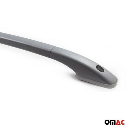 Dachreling Relingträger Aluminium für Ford Kuga II 2012-2019 Alu Silber 2x