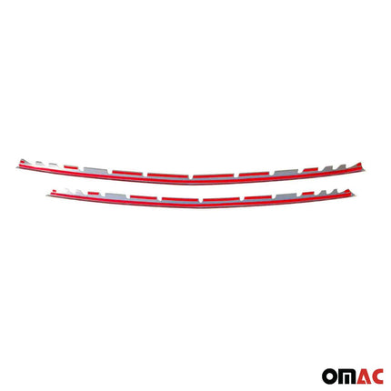 Kühlergrill Leisten Frontgrill für Mercedes Klasse W447 2014-2019 PreFL Chrom 2x