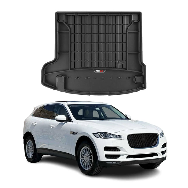 OMAC Gummi Kofferraumwanne für Jaguar F-Pace 2016-2020 Pre-FL TPE Laderaumwanne