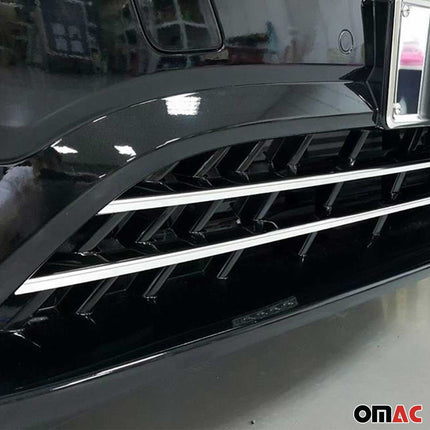 Kühlergrill Leisten Frontgrill für Mercedes Klasse W447 2014-2019 PreFL Chrom 2x
