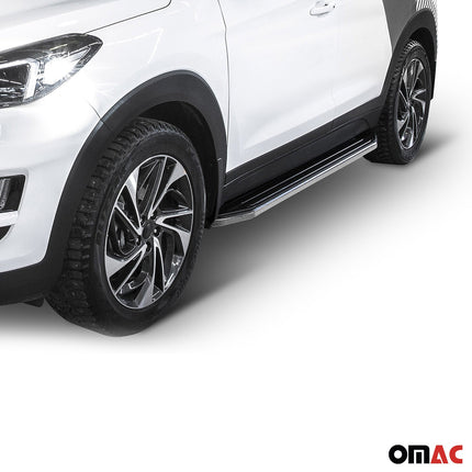 Trittbretter Seitenschweller für Hyundai Tucson 2015-2020 ABE Alu