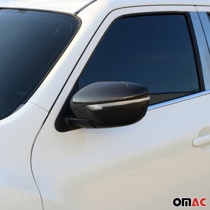 Spiegelkappen Spiegelabdeckung für Nissan X-Trail T32 2014-22 Kohlefaser Carbon