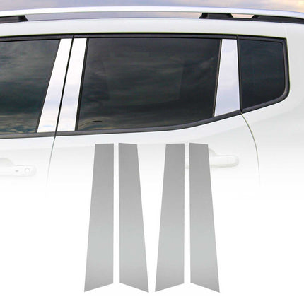 B-Säule Türsäulen Verkleidung für Peugeot 308 2014-2021 Edelstahl Chrom 6tlg