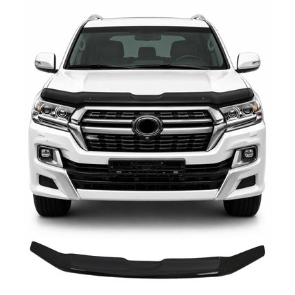 Motorhaube Deflektor Insektenschutz für Toyota Land Cruiser 200 2015-2024 Dunkel