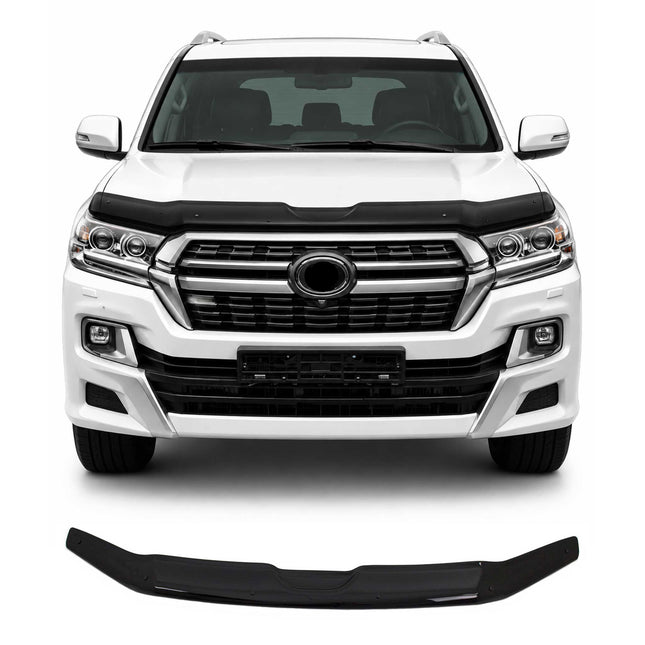 Motorhaube Deflektor Insektenschutz für Toyota Land Cruiser 200 2015-2024 Dunkel