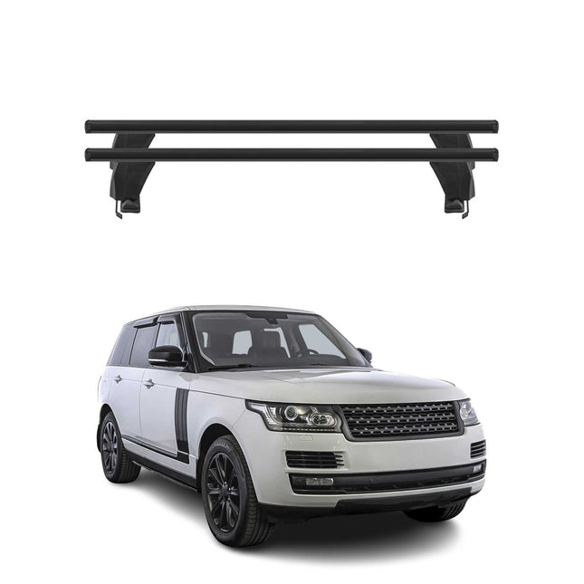 Menabo Dachträger Grundtäger für Range Rover L405 2013-2021 ABE Alu Schwarz