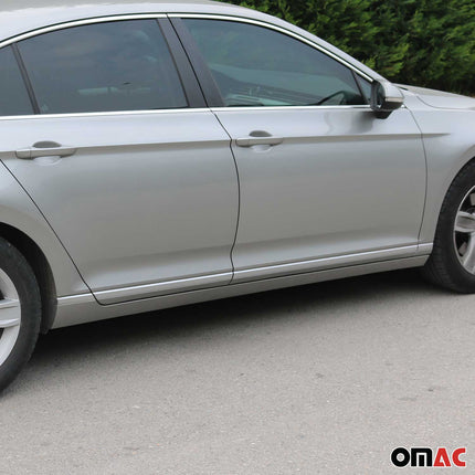 Seitentürleiste Türschutzleiste für VW Passat B8 Limo 2014-2019 Edelstahl 8x