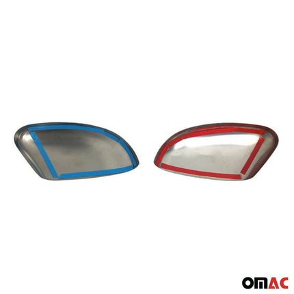 Spiegelabdeckung für Ford Focus III Turnier 2010-2018 2tlg Edelstahl Chrom
