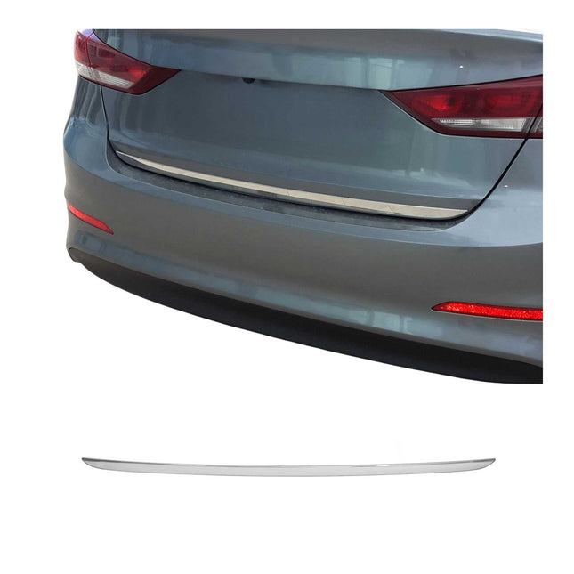 Kofferraumleiste Heckleiste für Hyundai Elantra 6 2015-2020 Untere Edelstahl