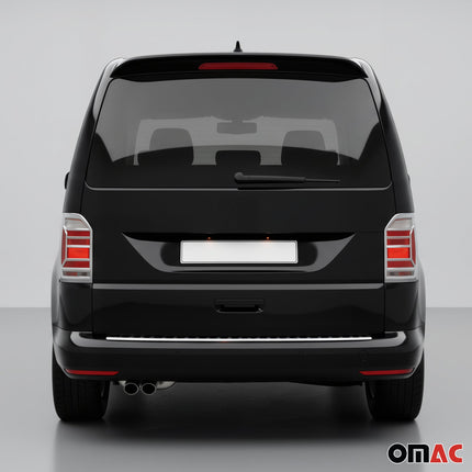 Rücklicht Leisten Heckleuchte für VW Caddy 2015-2020 Chrom ABS Silber 2tlg
