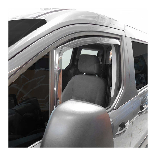 Windabweiser Regenabweiser für Ford Tourneo Connect 2015-2024 Dunkel Acryl 2tlg