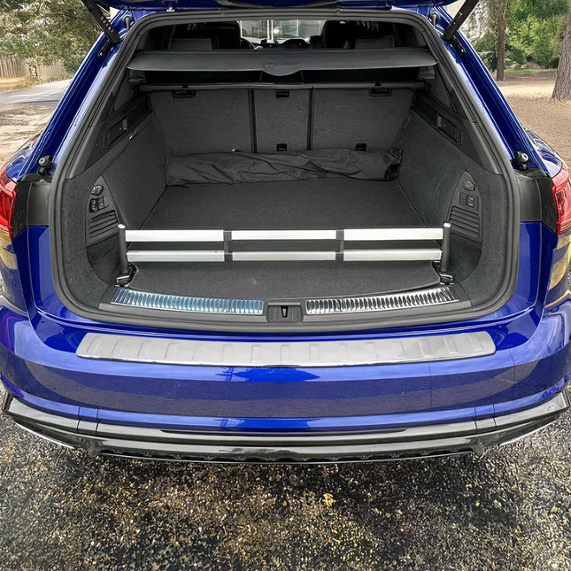 Ladekantenschutz Stoßstangenschutz für VW Touareg III 2018-2026 Edelstahl Chrom