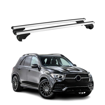 Dachträger Grundtäger für Mercedes GLE C167 2019-2026 75kg Alu Silber 2 tlg