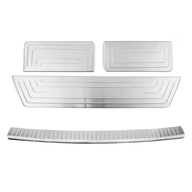 Ladekantenschutz Einstiegsleisten für VW T5 2003-2015 Chrom Gebürstet Satz 4x