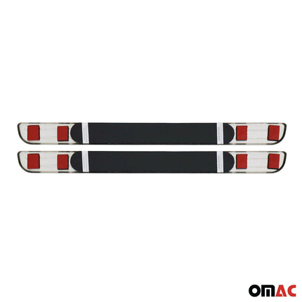 2x Einstiegsleisten Türschweller Exclusive für Opel Mokka 2012-2026 Chrom Licht