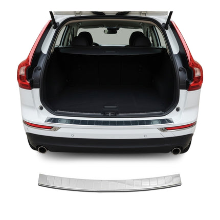 Ladekantenschutz Stoßstangenschutz für Volvo XC60 II 2018-2026 Edelstahl Chrom