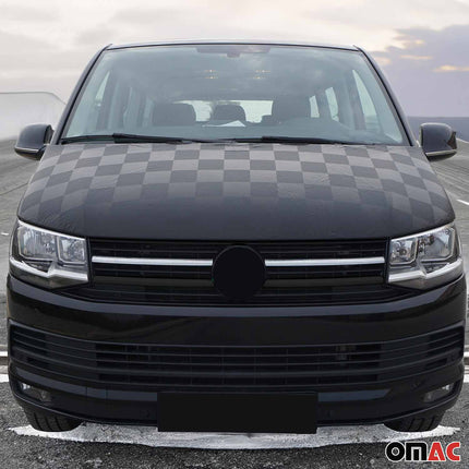 Kühlergrill Leiste Grillleisten für VW T6 Transporter 2015-19 Edelstahl Chrom 2x
