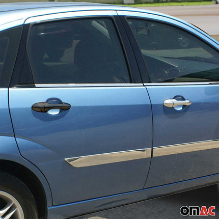 Chrom Türgriff Blende für Ford Focus 1998-2004 2-Tür Edelstahl 4tlg