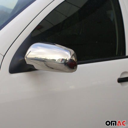 Spiegelkappen Spiegelabdeckung für Skoda Octavia 1996-2004 Edelstahl Chrom 2tlg