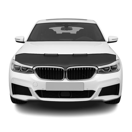 Haubenbra Steinschlagschutz Bonnet Bra für BMW 6er G32 2017-2023 Schwarz Halb