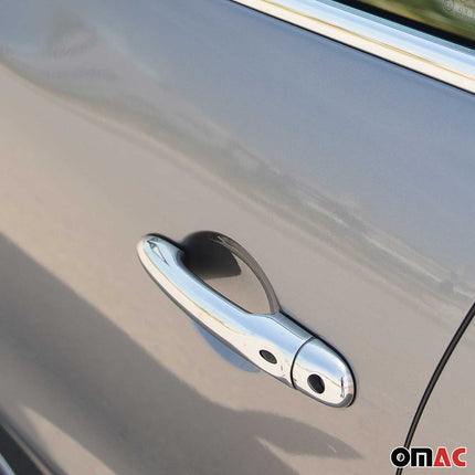 Chrom Türgriff Blende für Renault Zoe 2012-2021 2-Tür Edelstahl 4tlg