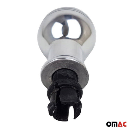 Schaltknauf Schaltknopf für VW Sharan / Tiguan 2007-2026 5/6-Gang Alu Silber