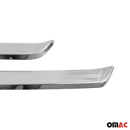Heckdiffusor Stoßstangen für Nissan Qashqai J11 2017-2021 Edelstahl Chrom 2x