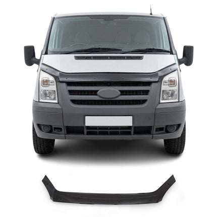 Für Ford Transit 2006-2014 Motorhaube Deflektor Insekten Schwarz