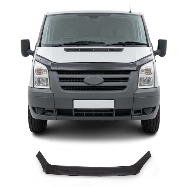 Für Ford Transit 2006-2014 Motorhaube Deflektor Insekten Schwarz