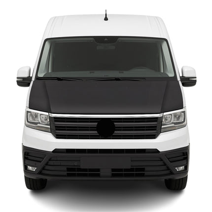 Haubenbra Bonnet Bra Steinschlagschutz für VW Crafter 2017-2026 Schwarz 1tlg