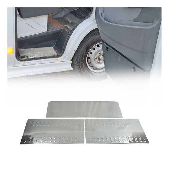 Einstiegsleisten für Mercedes Sprinter W901 W903 1995-2006 Chrom Edelstahl 3-tlg