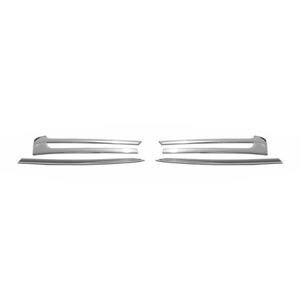 Kühlergrill Leiste Grillleisten für VW Transporter T5 2010-15 Edelstahl Chrom 4x